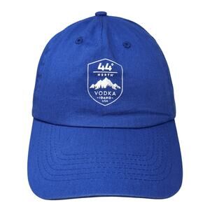 44° North Vodka Idaho USA Baseball Cap Blue One Size Adjustable Hit Wear